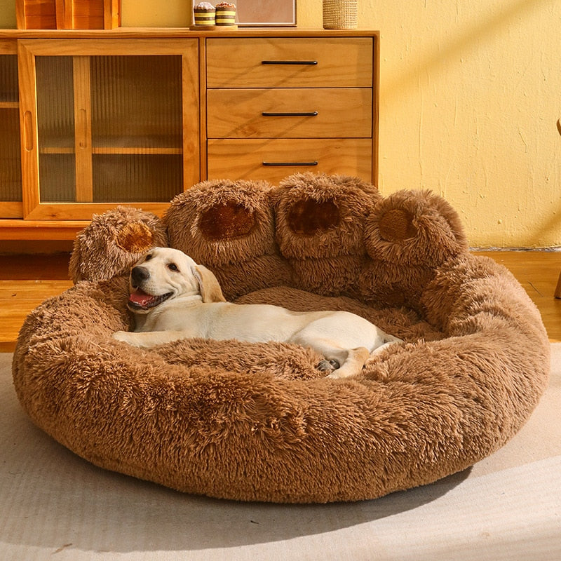 Cute Bear Paw Shaped Pet Bed