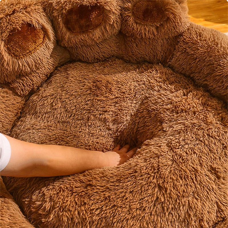 Cute Bear Paw Shaped Pet Bed
