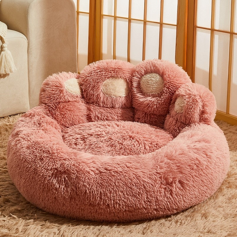 Cute Bear Paw Shaped Pet Bed