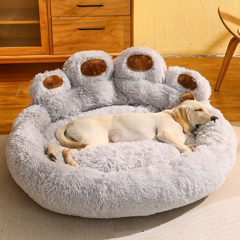 Cute Bear Paw Shaped Pet Bed