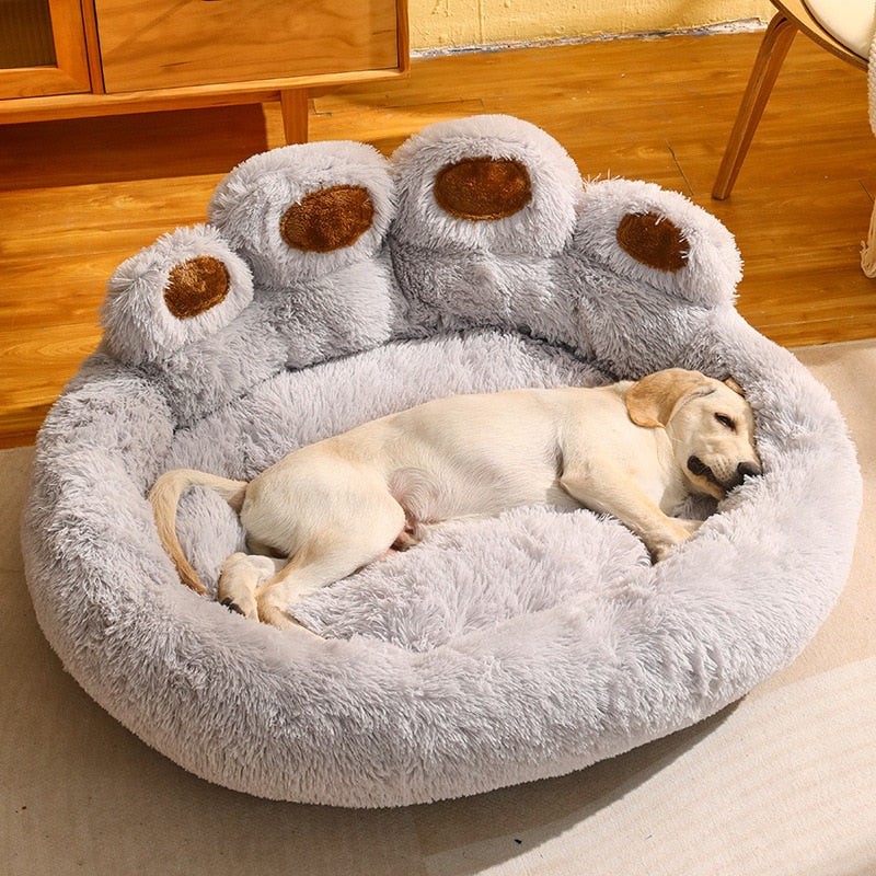 Cute Bear Paw Shaped Pet Bed