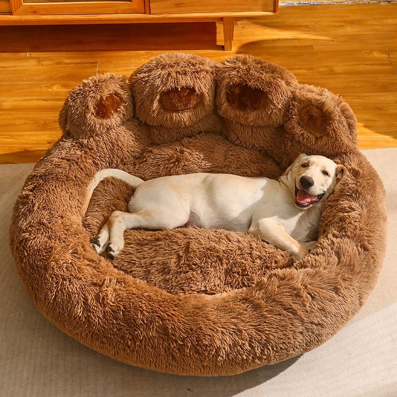 Cute Bear Paw Shaped Pet Bed